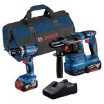 Kit Berbequim GSB 18V-45/Martelo GBH 18V-22