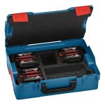 Kit Baterias 18V 4.0Ah/Mala L-BOXX 136 6/1Pçs