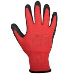 Luvas Latex Vermelha/Preta Rugosa - Image 2