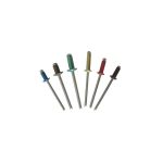 Rebite Alu/Aço Marfim Claro RAL1015 4x10mm