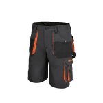 Calçao Trabalho 7861G Cinza/Laranja