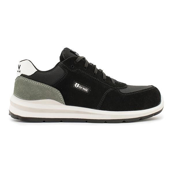 CL0122055 Sapato Camurça NEW KAMPALA S1P Preto/Cinza - Image 1