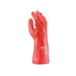 Luvas PVC Vermelho 35cm 10