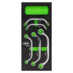 Modulo Chaves Luneta Curva Carbono 5Pçs