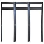 Suporte p/Fixar 3 Modulos Parede