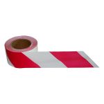 Fita Sinalizaçao Vermelha/Branca 7mm 250Mt