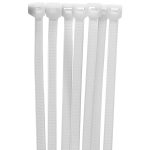 Abraçadeira Nylon ASN-B Branca 4,8x300mm 100Un