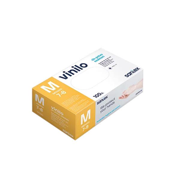 SXGD10T Luvas Vinil Descartaveis s/Po GD10 Transp 100Un - Image 1