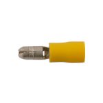 Terminal Isolado Macho Amarelo 5mm