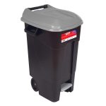 Balde Lixo c/Rodas 120Lt