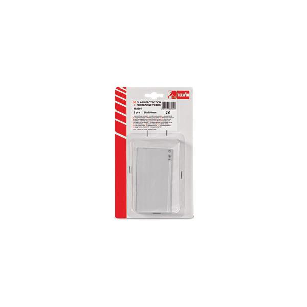 TW802655 Vidro Proteçao Mascara Soldar 90x110mm 2Un - Image 1